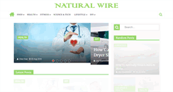 Desktop Screenshot of naturalwire.com